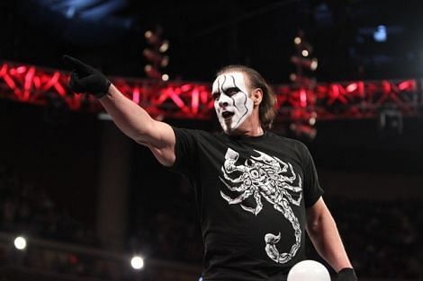 Sting was a late arrival to WWE